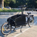electric family cargo front loading ebike 2 wheelers